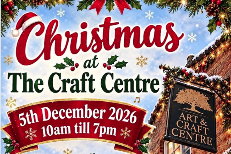 Christmas at the Craft Centre poster resized