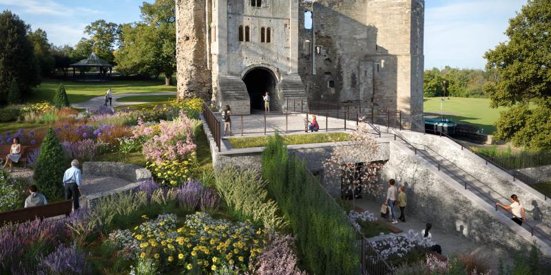 Newark Castle and Gardens Concept - Coming 2027