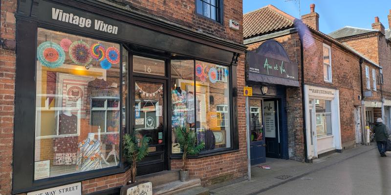 Vintage Vixen shop front