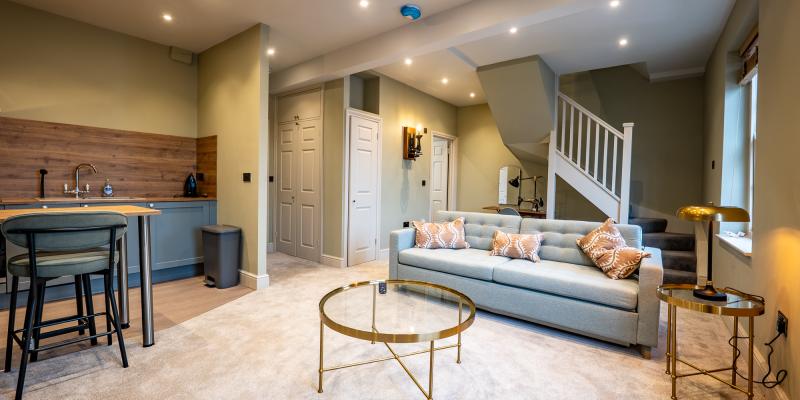 The Links Apartments living room