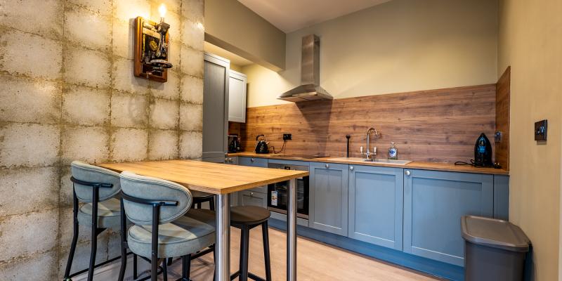 The Links Apartments kitchen