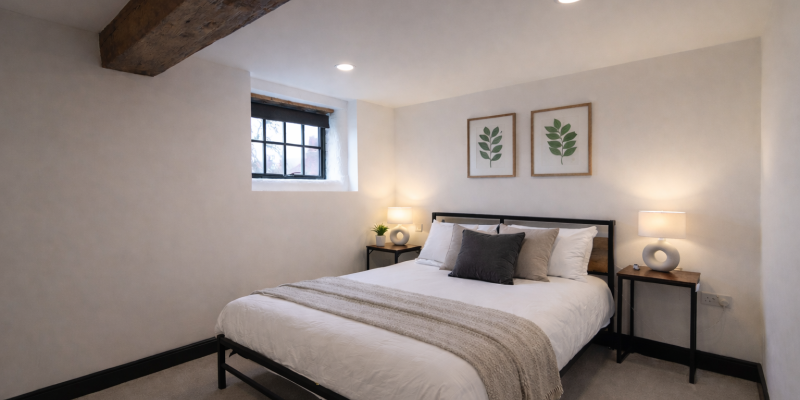 Thorpes Warehouse bedroom