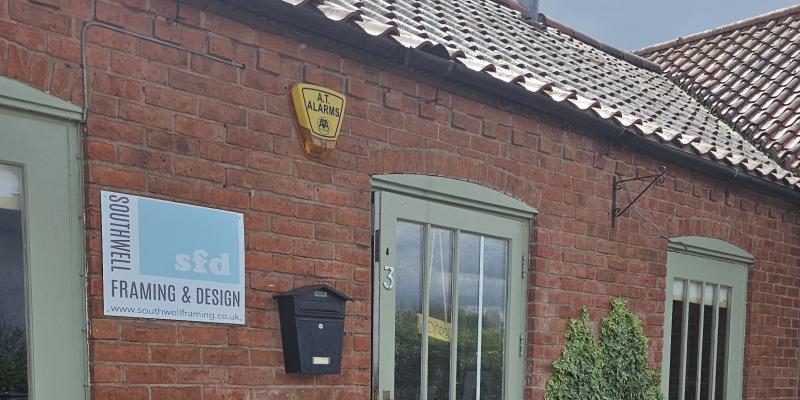 Southwell Framing and Design entrance