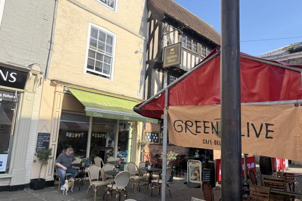 Green Olive outside