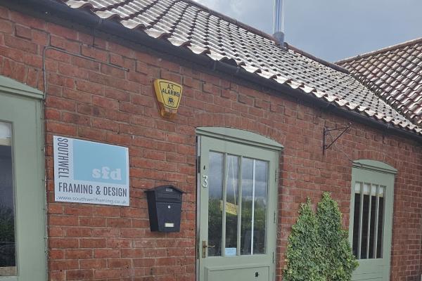 Southwell Framing and Design entrance