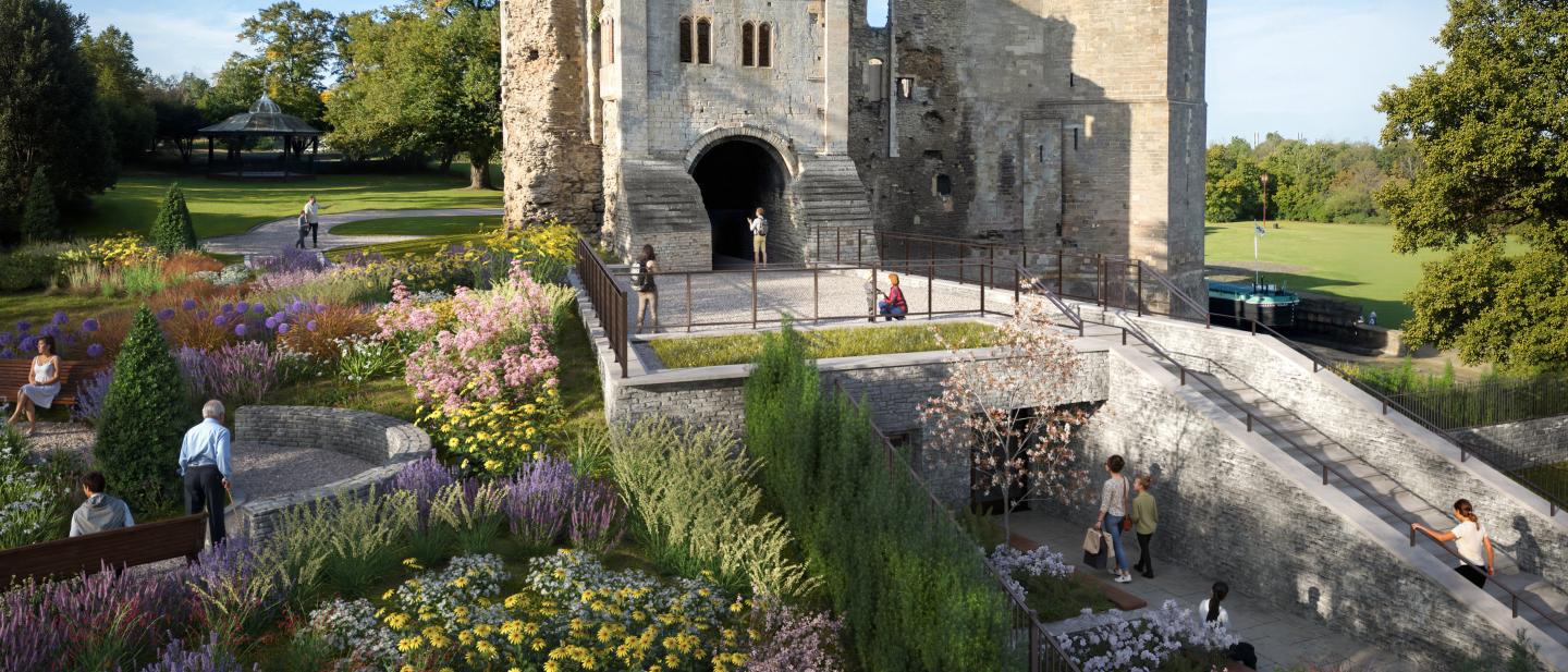 Newark Castle and Gardens Concept - Coming 2027